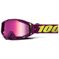 100% Racecraft Goggle Klepto Pink Tinted Lens