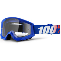 100% Strata Goggle Youth Nation Clear Lens
