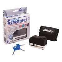 Oxford Screamer 100Db Alarm Disc Lock Chrome/Black