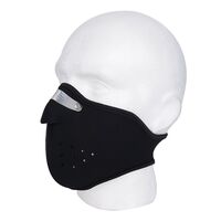 Oxford Neoprene Face Mask - Black One Size