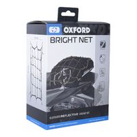 Oxford Cargo Bright Net Black Reflective 