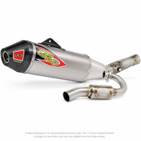 250SXF / FC250 16-18 T6 PRO SYSTEM | Carbon End Cap, S/L Tubing, Ti Silencer,