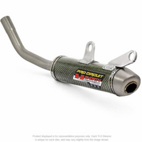 250SX 17-18: 250/300EXC 17-19^ Ti-2 SHORTY SILENCER, CARBON / KEVLAR / TITANIUM