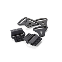 Kx 2.0 Strap Clip & Loop Set | Black