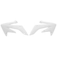 Rtech Honda CRF 250 2004-2009 White Radiator Shrouds