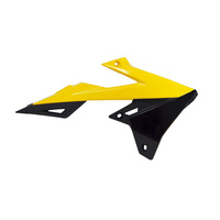 Rtech Suzuki RMZ 450 2018-2020 OE Yellow/Black Radiator Shrouds