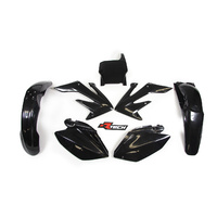 Rtech Honda Black Plastic Kit CRF 250 R 2004-2005