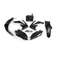 Rtech Honda Black Plastic Kit CRF 450 R 2011-2012