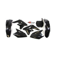 Rtech Suzuki Black Plastic Kit RMZ 250 2007-2009