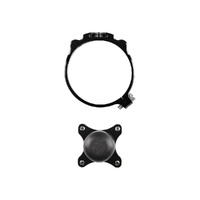 RHK Yamaha Black / Black Launch Controls (Open Type)