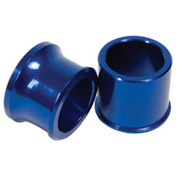 RHK Yamaha Blue Axle Spacers Front