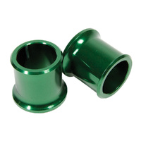 RHK Kawasaki Green Axle Spacers Rear