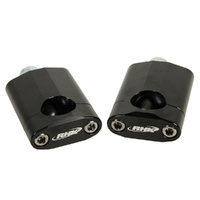 RHK Universal 1 1/8 Rubber M12 Bolt 60mm Black (RHKBMK-04) Handlebar Mount