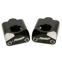 RHK Universal 1 1/8 Solid 35mm (+15mm) Black (RHKBMK-07) Handlebar Mount