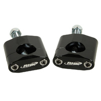 RHK Universal 1 1/8 Rubber M10 Bolt 35mm Black (RHKBMK-09) Handlebar Mount