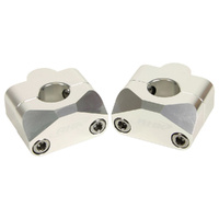 RHK Universal 7/8 Solid 20mm Silver (RHKBMS-03) Handlebar Mount