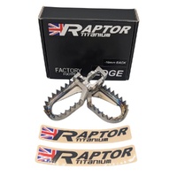 Raptor Titanium Stark Varg Edge Footpegs