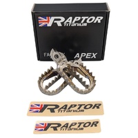 Raptor Titanium Triumph Apex Footpegs