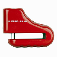 LOK-UP DISC LOCK 5.5mm - Red