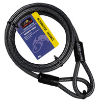 LOK-UP WIRE SECURITY CABLE (10mm x 1.8m) #5062 **(LOCK NOT INCLUDED)**
