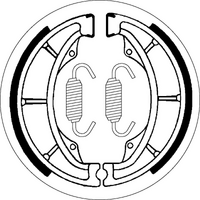 SBS 2014 BRAKE SHOES | WITH SPRINGS