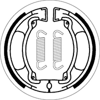 SBS 2032 BRAKE SHOES | WITH SPRINGS