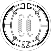 SBS 2060 BRAKE SHOES | WITH SPRINGS