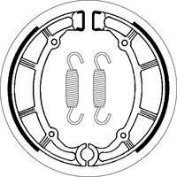 SBS 2065 BRAKE SHOES | WITH SPRINGS