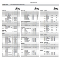 SBS 674LS REAR PADS | SINTER STREET