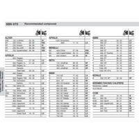SBS 675RSI FRONT/REAR PADS | SINTER OFF ROAD RACE