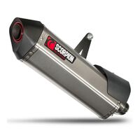 Scorpion Slip-On Exhaust - Serket Parallel S/Steel - for Honda CRF1000L Africa Twin (2015-19)