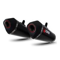 Scorpion Slip-On Exhaust - Serket Taper Carbon Fibre (Pair) - for Kawasaki Z1000 (2017-20) (Indent Order)