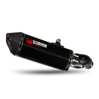 Scorpion Slip-On Exhaust - Serket Parallel Carbon Fibre - for KTM 790 Duke (2018-20)