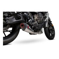 Scorpion Full System - Serket Taper Titanium - for Yamaha XSR700 (2016-) (Indent Order)