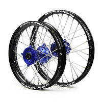 KTM SM Pro / Platinum Junior MX Black Rim / Blue Hub Wheel Set 85 SX (SMALL WHEEL) 2012-2017 (17*1.40 / 14*1.60)