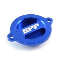 SPP Oil Filter Cover Various KTM Husqvarna 390-1290 Blue