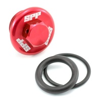 SPP Oil Filler Plug Suzuki RM80-85 RMZ250-450 RMx450Z Red