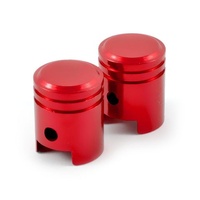 SPP Valve Caps Piston Red