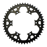 MTX 460 Zero Aluminium Rear Sprocket #520 - Black (51T) (11A-110-51BLK)