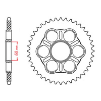 MTX 50801 Steel Rear Sprocket #525 (38T) (11-50801-38)