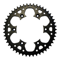 MTX 808 Zero Aluminium Rear Sprocket #520 - Black (51T) (11A-402-51BLK)
