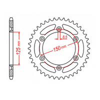 MTX 897 Steel Rear Sprocket #520 (44T) (11-KM1-44)