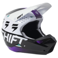 Youth White Label Uv Helmet Mx21 / Whtuv