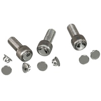 Yamaha 8mm Chrome Allen Bolt Plugs (for XVS650A Classic)