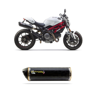 Two Brothers Racing Ducati 696(08-12), 796(10-12), 1100 (09-12) Dual Slip-On Carbon Exhaust
