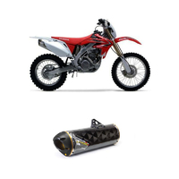 Two Brothers Racing Honda CRF450X Slip-On Carbon Exhaust (05-13)