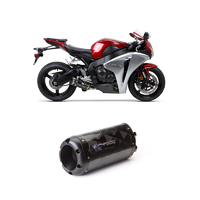 Two Brothers Racing Honda CBR1000RR Slip-On Carbon Exhaust (08-11) Black