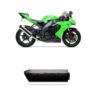 Two Brothers Racing Kawasaki ZX-10R Slip-On Carbon Exhaust (08-10)