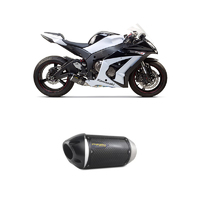 Two Brothers Racing Kawasaki ZX10R Slip-On Carbon Exhaust (11-15) S1R