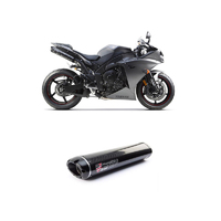 Two Brothers Racing Yamaha R1 Slip-On Carbon Exhaust (09-14) Dual Silver